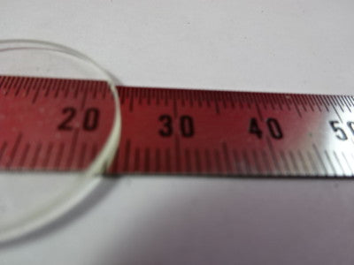 CROSSHAIR RETICLE MICROMETER for OCULAR MICROSCOPE OPTICS AS IS &51-A-47