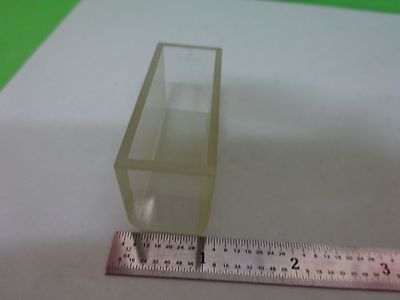 CARL ZEISS GERMANY SPECTRAL QUARTZ CELL SPECTROSCOPIC AS IS BIN#U3-A-19