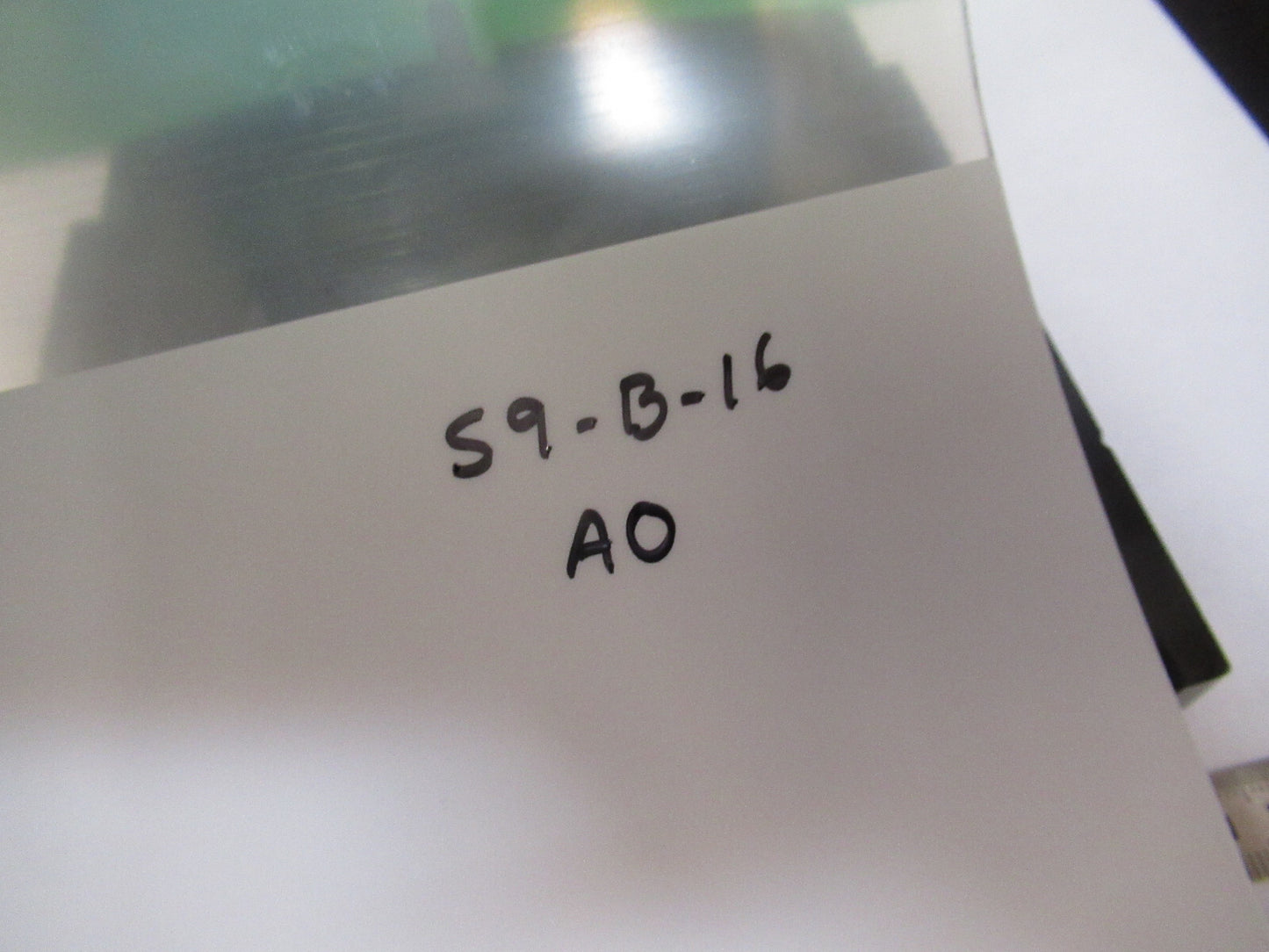 AMERICAN OPTICS AO SPENCER STAGE TABLE MICROSCOPE PART AS PICTURED #S9-B-16