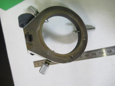 Carl Zeiss AG Germany Brass Condenser Holder Microscope Part