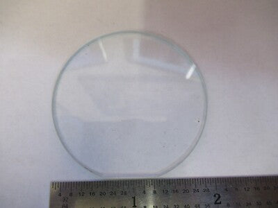 OPTICAL PLANO GLASS ROUND CHAMFERED PLATE OPTICS AS PICTURED &3K-A-16