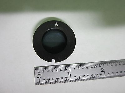 MICROSCOPE PART POLARIZER POL A NIKON OPTICS AS IS BIN#C3-L-09