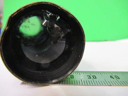 FOR PARTS ANTIQUE LONDON BRASS EYEPIECE LENS MICROSCOPE PART AS PICTURED X6-A-95