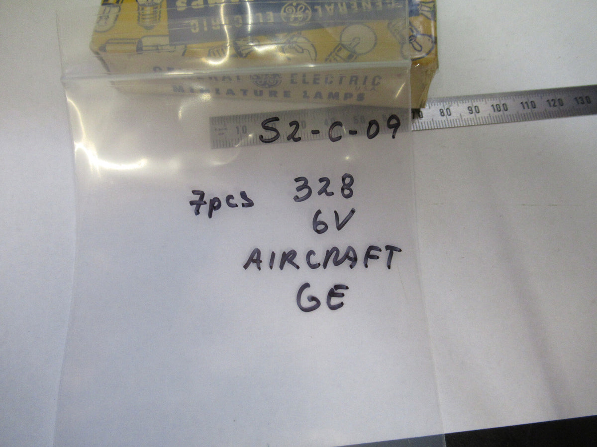 Aircraft Bulb No. 328 6V Lamps Ge 7 Pcs