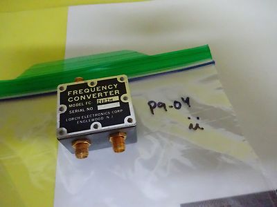 RF MICROWAVE FREQUENCY CONVERTER LORCH 218ZM SMA CONNECTOR AS IS  BIN#P9-04