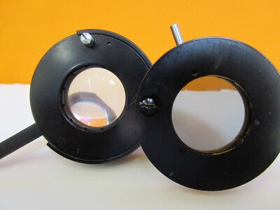CARL ZEISS GERMANY CONDENSER IRIS POLARIZER MICROSCOPE AS PICTURED &1E-C-03