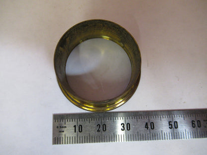 ANTIQUE COLLAR EYEPIECE ADAPTER BRASS SWIFT UK MICROSCOPE PART AS PIC 47-FD-08