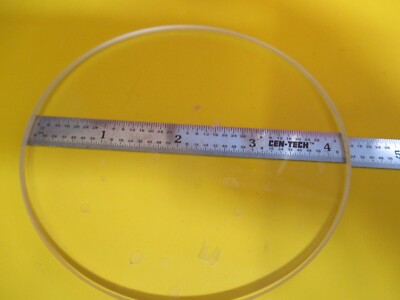Optical BK7 Glass [coating stained] 4.25" Dia