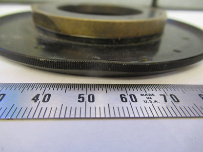 Carl Zeiss AG Germany Pol Brass Stage Microscope Part