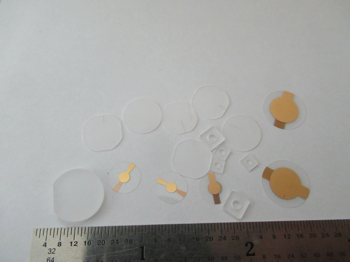Lot Blank Piezoelectric Quartz Crystal X- Y- Yx-cut Piezo Sensor AS Pic