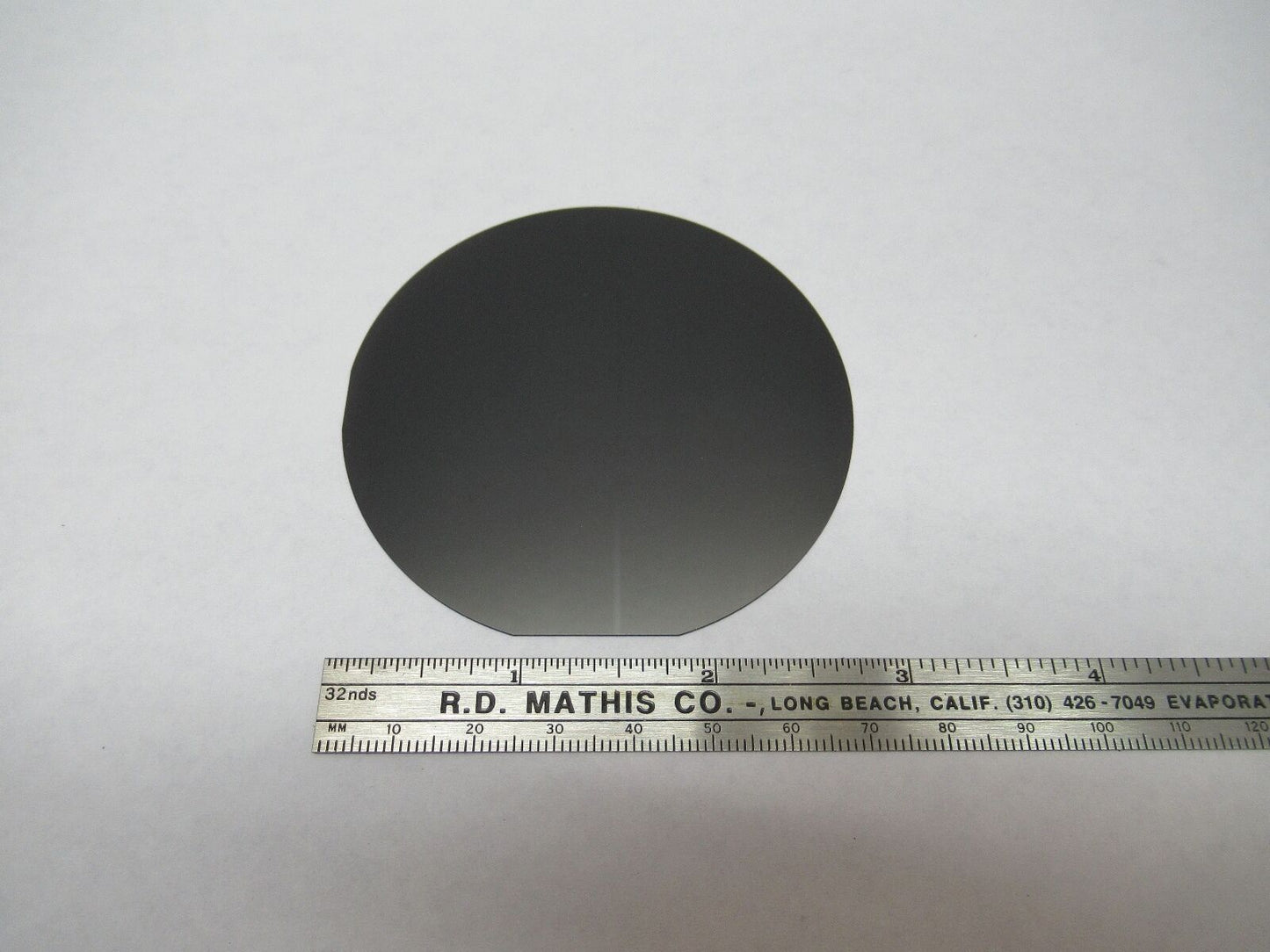 ONE WAFER LITHIUM NIOBATE LN SAW SURFACE ACOUSTIC WAVE Y CUT BLK AS IS #85-A-04