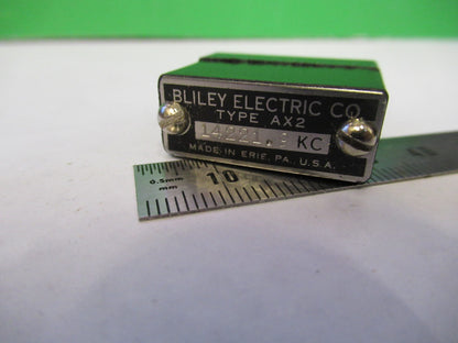 VINTAGE WWII BLILEY QUARTZ CRYSTAL AX2 14221.9 KC FREQUENCY RADIO AMATEUR S1-B28