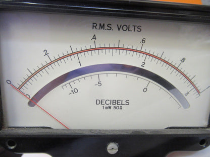 HP Hewlett-Packard Rms Volts Decibel Signal Electric
