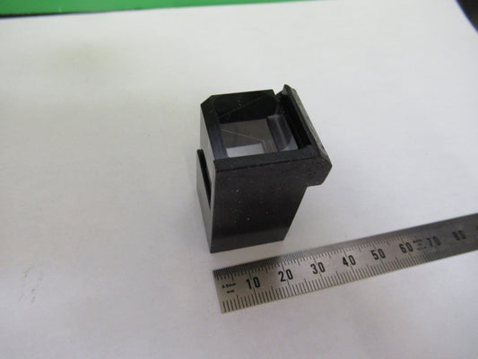 NIKON JAPAN HEAD GLASS PRISM OPTICS MICROSCOPE PART AS PICTURED T4-B-13