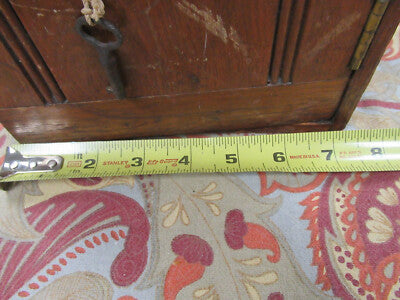 ANTIQUE GUNDLACH EMPTY WOOD CABINET for MICROSCOPE AS PICTURED &TD-5