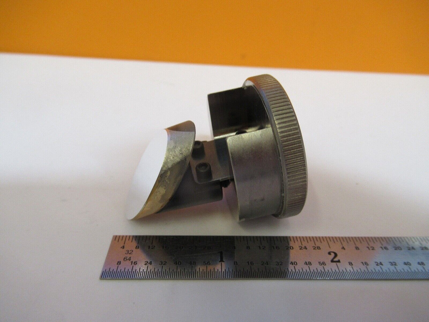 OLYMPUS JAPAN MOUNTED MIRROR PRO OPTICS MICROSCOPE PART AS PICTURED &A5-A-45