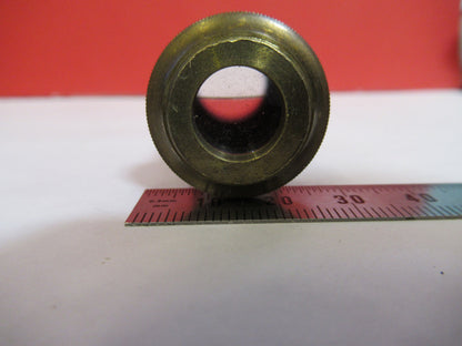 RARE ANTIQUE BRASS OCULAR EYEPIECE MICROSCOPE PART AS PICTURED T9-A-22