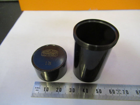 Empty Objective Can Winkel Carl Zeiss AG Gottingen Microscope Part