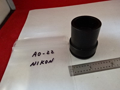 MICROSCOPE PART EYEPIECE OCULAR NIKON JAPAN 15X/14 OPTICS AS IS #AO-22