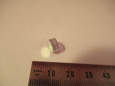 OPTICAL MINIATURE LASER OUTPUT LENS COATED OPTICS as pictured &W2-A-84