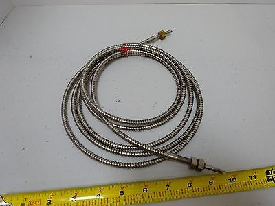 MICROSCOPE PART OPTICAL LIGHT GUIDE FIBER ZEISS 10 FEET OPTICS AS IS BIN#K3-87