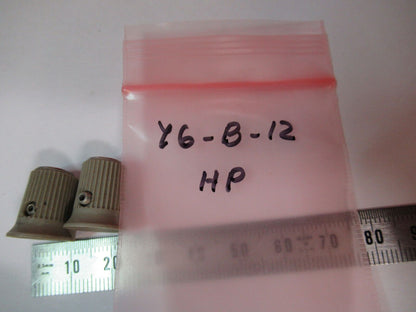 HP HEWLETT PACKARD SET OF PLASTIC KNOBS INSTRUMENT AS PICTURED Y6-B-12