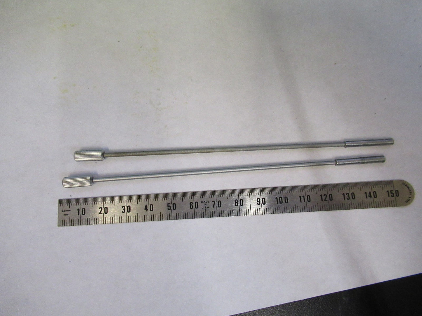 AUS JENA GERMANY POL SCREWS ADJUST SQUARE MICROSCOPE PART AS PICTURED T2-A-09