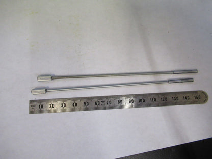AUS JENA GERMANY POL SCREWS ADJUST SQUARE MICROSCOPE PART AS PICTURED T2-A-09