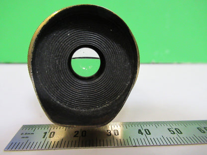 ANTIQUE BRASS OCULAR EYEPIECE LENS COLLINS LONDON UK MICROSCOPE PART X3-B-13