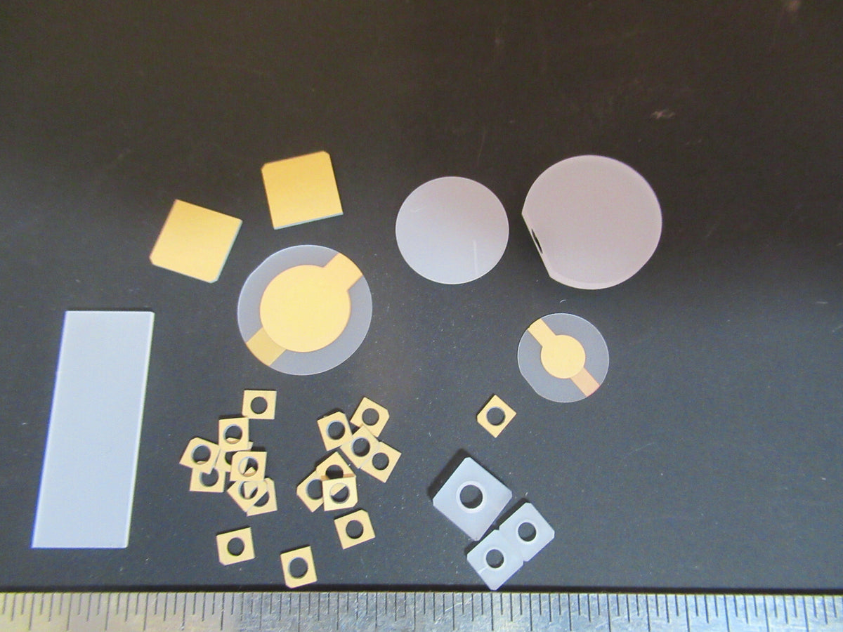 LOT ASSORTED PIEZO QUARTZ PIEZOELECTRIC BLANKS ULTRASONIC SENSOR &FT-1-A-96