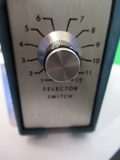 PCB PIEZOTRONICS 491A12 SWITCH SELECTOR RARE ACCELEROMETER SENSOR TEST   G7-A-82