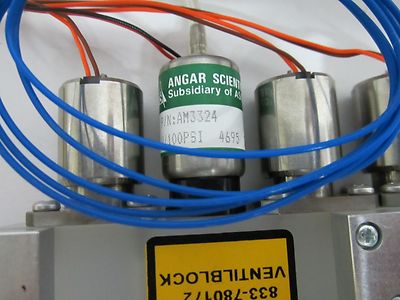 AGILENT HP SOLVENT VALVES ASSEMBLY SYSTEM #55-17