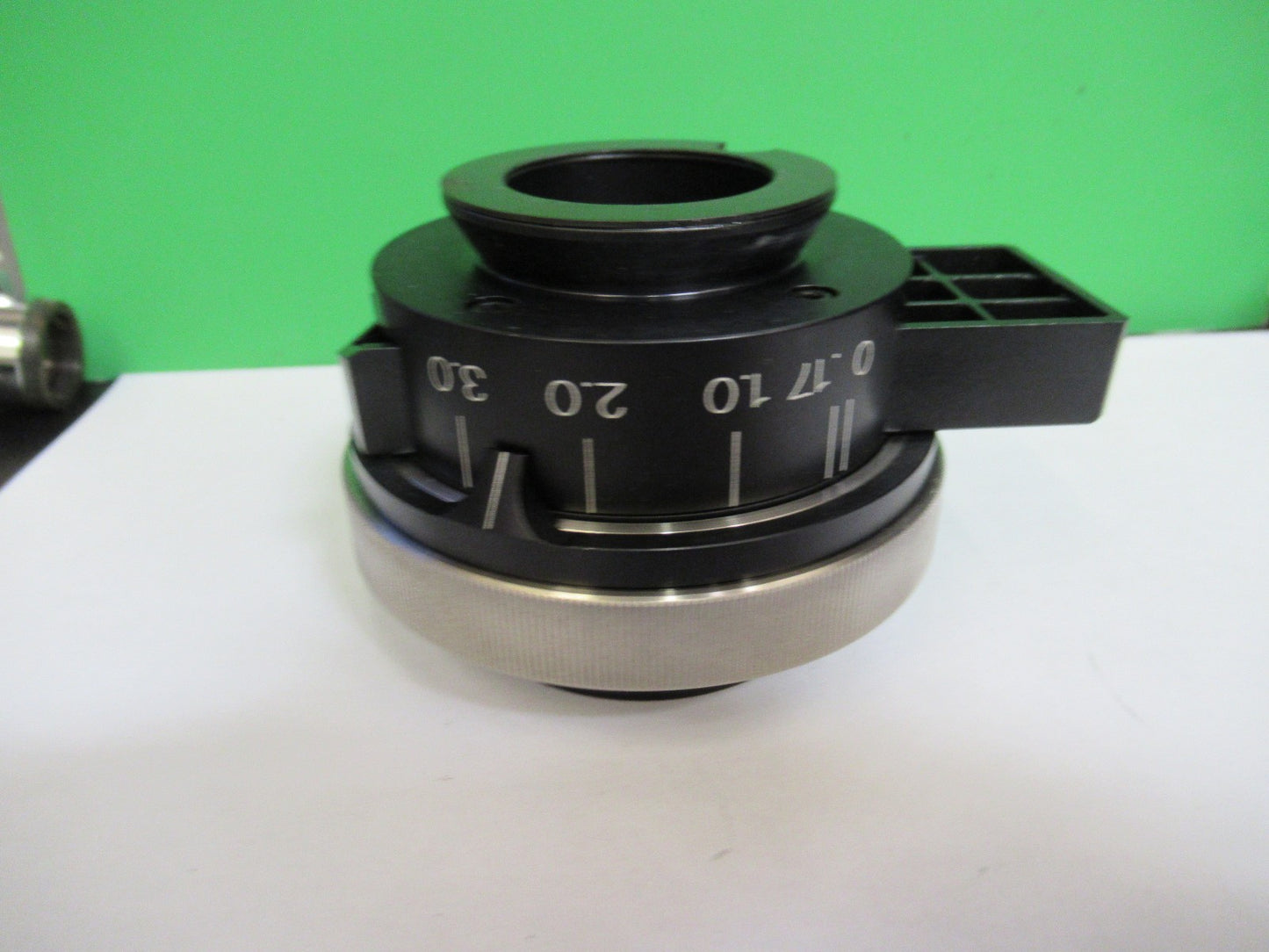 OLYMPUS JAPAN REFLECTIVE CONDENSER 15X OPTIC MICROSCOPE PART AS PICTURED T4-A-24