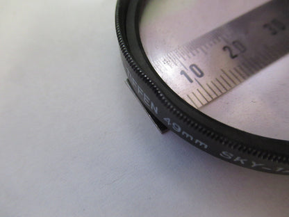 CAMERA LENS COVER FILTER TIFFEN SKYLIGHT 1A 49mm AS PICTURED R2-A-114