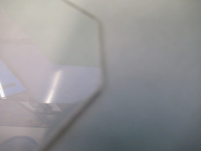 OPTICAL GLASS RETICLE CROSSHAIR PATTERN MICROSCOPE PART AS PICTURED U8-A-63