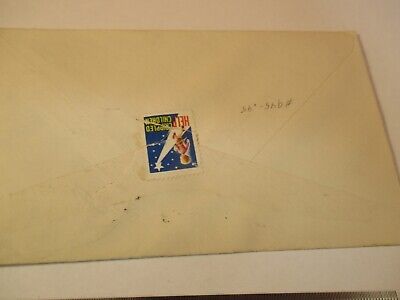 THOMAS ALVA EDISON 1947 ISSUE POSTAL STAMP ENVELOPE AS PICTURED &2-DT