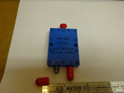 RF MICROWAVE MODULE FREQUENCY ANAREN MIXER 12 GHz AS IS #81-42