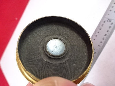 Microscope Brass Antique Piece Optics AS IS B