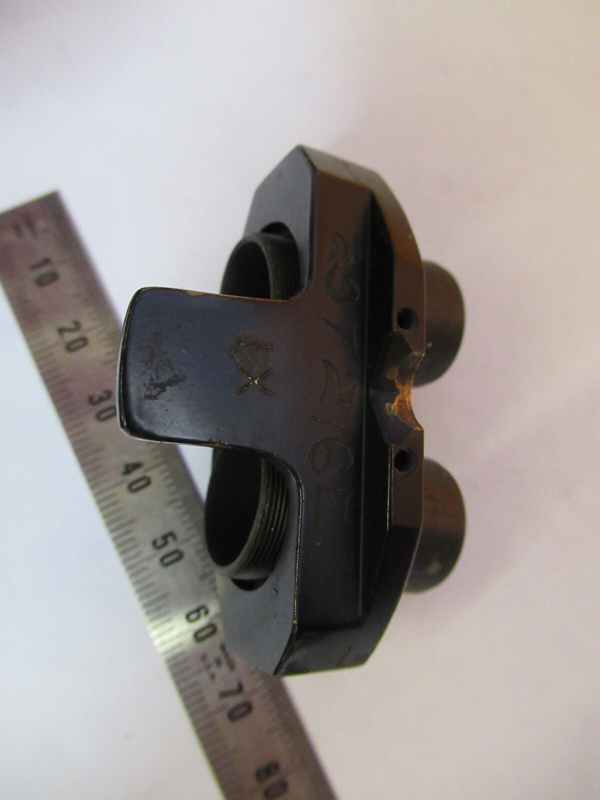 AMERICAN OPTICS AO OBJECTIVE 1X STEREO MICROSCOPE PART AS PICTURED &Y3-A-11