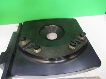 BAUSCH LOMB XY STAGE TABLE ANTIQUE MICROSCOPE PART AS PICTURED X5-A-14