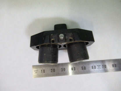 AO 1X ANTIQUE  STEREO OBJECTIVE LENS MICROSCOPE PART as pictured X7-A-52