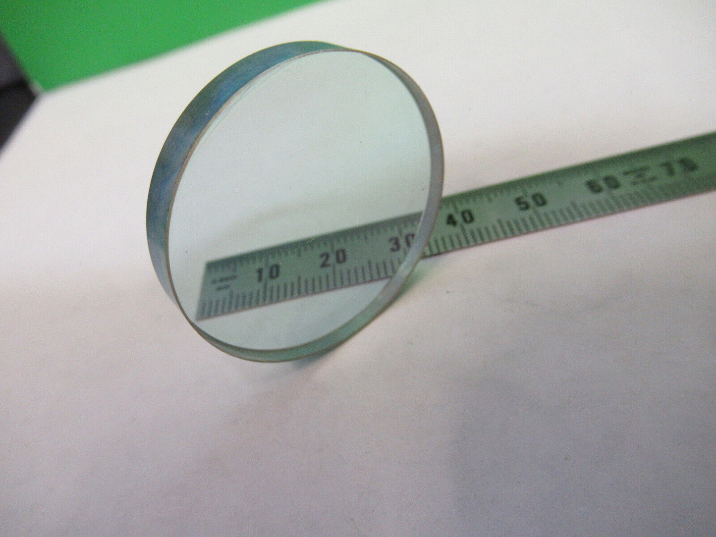 OPTICAL HEAT ABSORBER FILTER MICROSCOPE PART OPTICS AS PICTURED X7-A-57