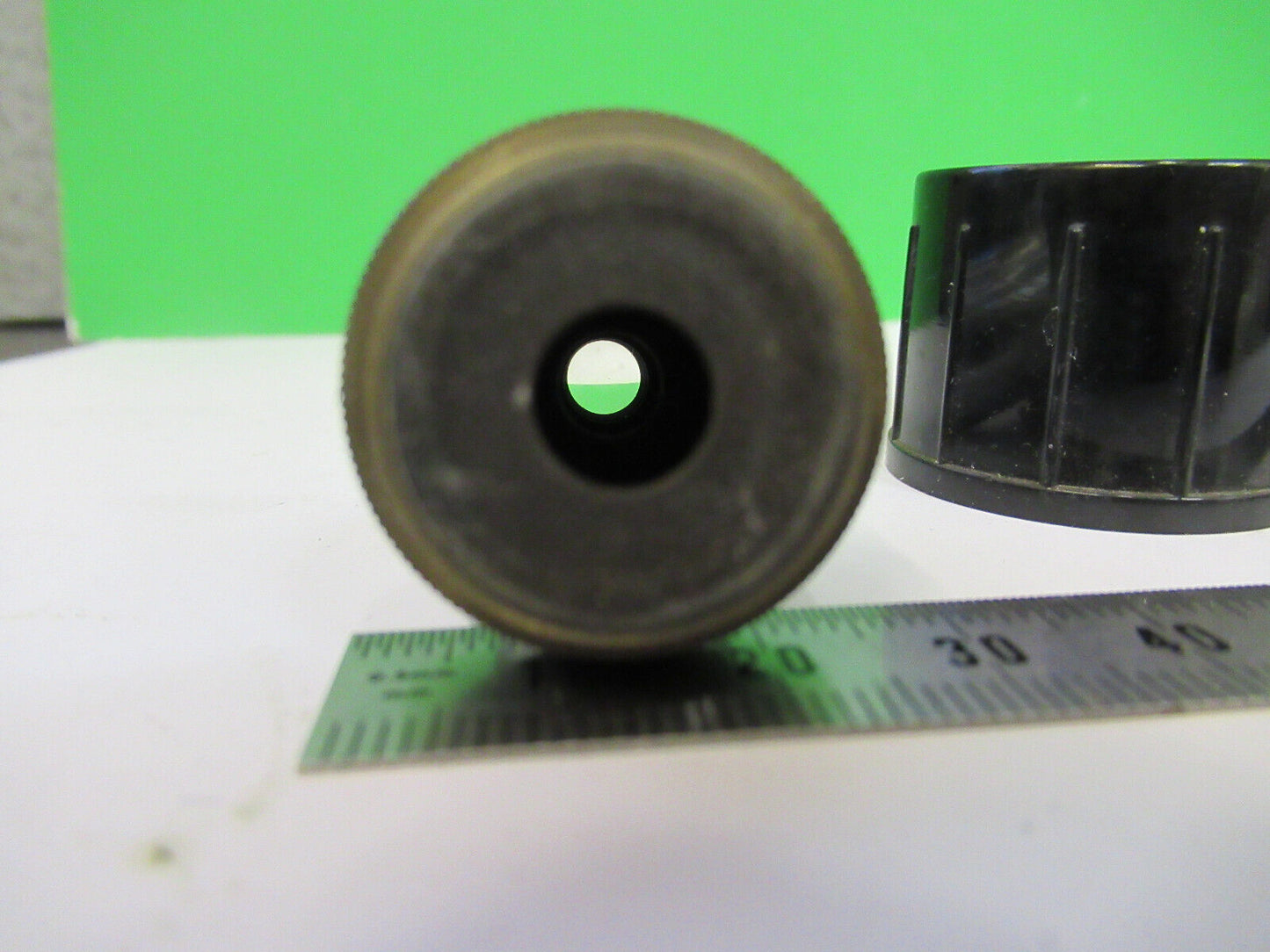 JAPAN OBJECTIVE 40X LENS OPTICS MICROSCOPE PART AS PICTURED X5-A-26