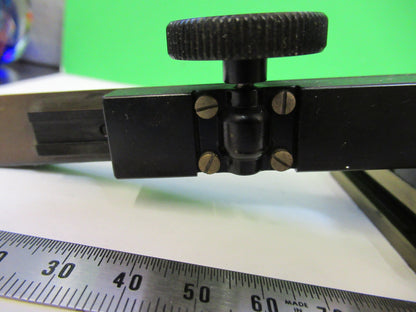 ANTIQUE BAUSCH LOMB FOR PARTS STAGE CLIPS MICROSCOPE PART AS PICTURED X7-A-61