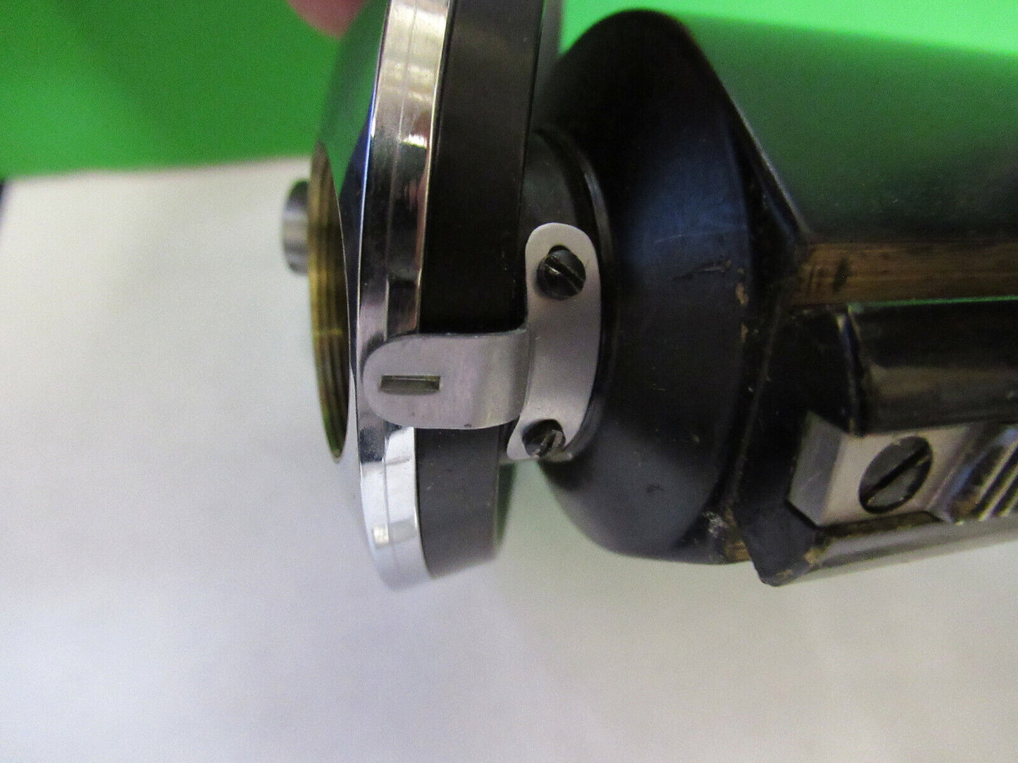 OLYMPUS JAPAN TUBUS + NOSEPIECE OIC MICROSCOPE PART AS PICTURED G8-A-30