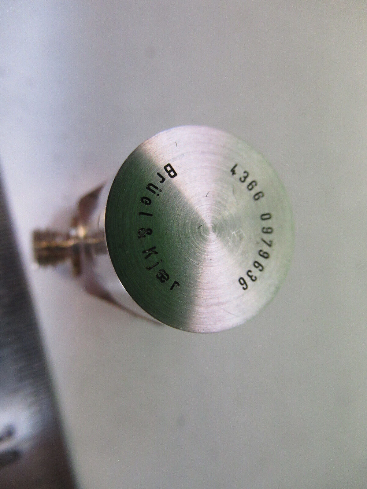 BRUEL KJAER 4366 ACCELEROMETER VIBRATION SENSOR AS PICTURED X9-B-93