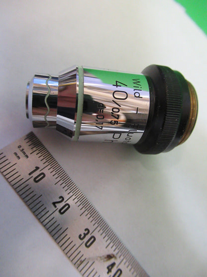 WILD HEERBRUGG SWISS OBJECTIVE 40X Ph PHASE MICROSCOPE PART AS PICTURED G8-A-81