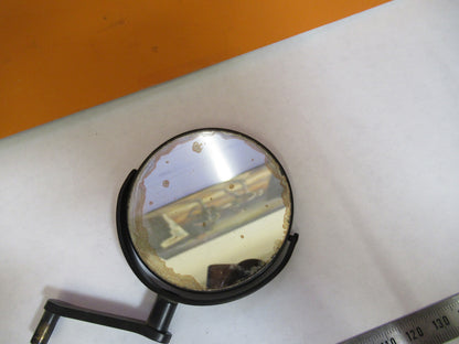 ANTIQUE BAUSCH LOMB MIRROR OPTICS STEREO MICROSCOPE PART AS PICTURED &Y3-A-03