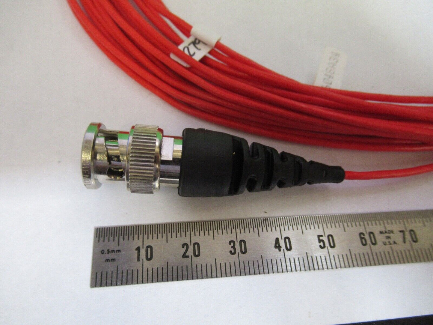34ft CABLE for ACCELEROMETER SENSOR LOW NOISE BNC TO BNC AS PICTURED S8-A-15
