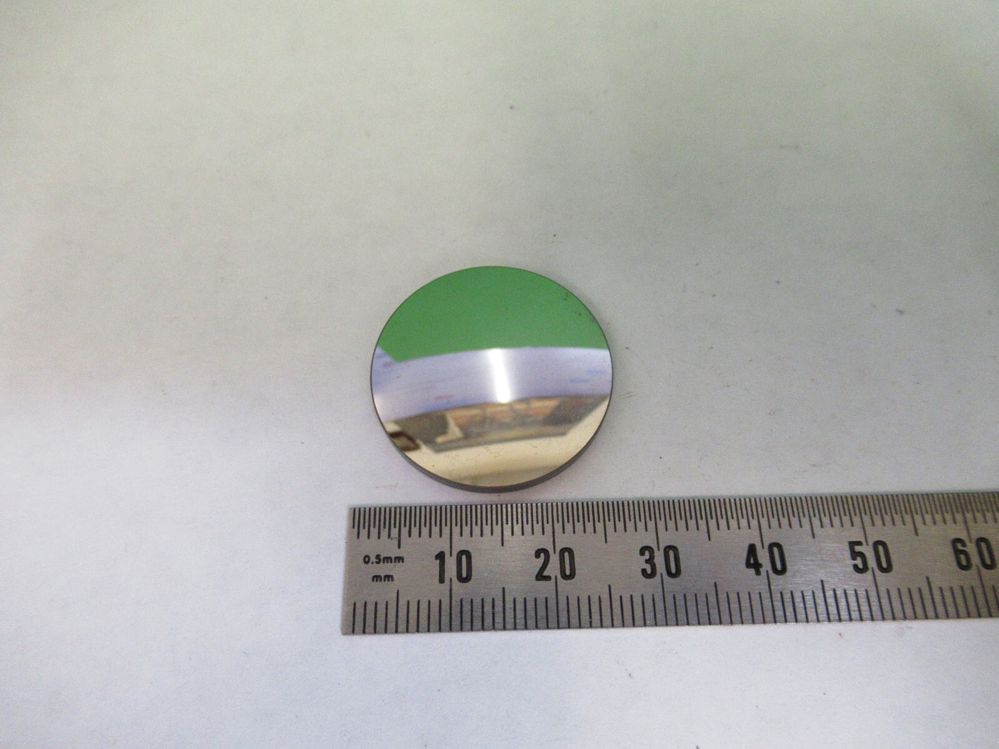 OPTICAL SILICON LENS CONVEX CONCAVE FOR PARTS OPTICS AS PICTURED X7-A-58